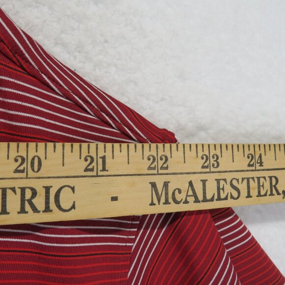 Nike Golf Polo Shirt Mens XL Striped Performance Stretch Swoosh - Picture 5 of 11